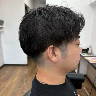 ショート メンズ monde 西田店のヘアスタイル
