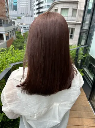 ミディアム カラー 櫛部洸貴/ 頭皮改善、髪質改善のヘアスタイル
