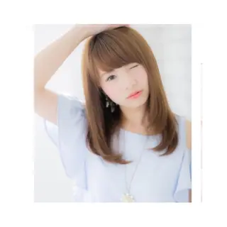 セミロング 甲斐 みづきのヘアスタイル