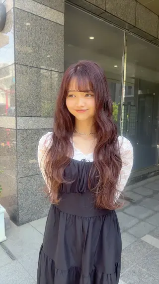 ロング カラー hitomi ♡ 自由が丘アシスタントのヘアスタイル