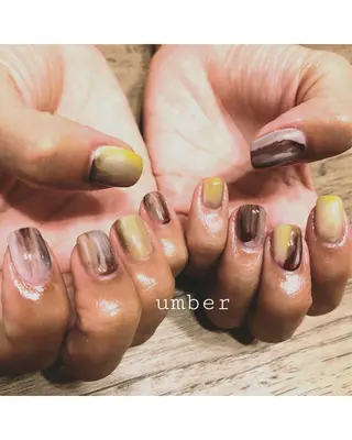 ネイル umber 三茶1分のネイルデザイン