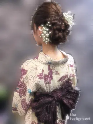 ヘアアレンジ しー ちゃんのヘアスタイル