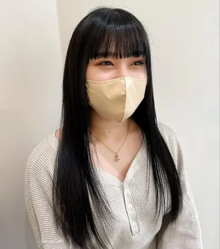 ロング カラー mir MIYUのヘアスタイル