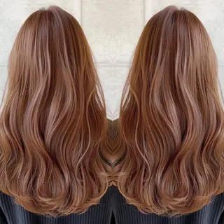 ロング カラー レイヤーカット 甲子園口 RINのヘアスタイル