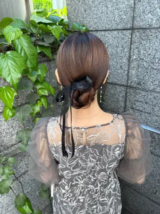 ヘアアレンジ one  chair natsumiのヘアスタイル
