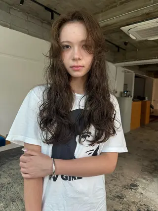 ロング 小平 寧々のヘアスタイル
