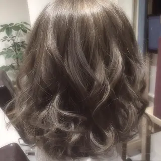 ミディアム セミロング ロング カラー filo   渋谷 Gishiのヘアスタイル