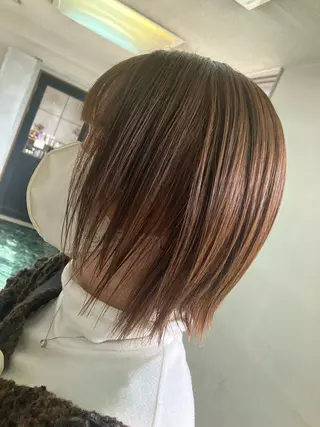 ショート misaki 顔周りカット/なんばのヘアスタイル