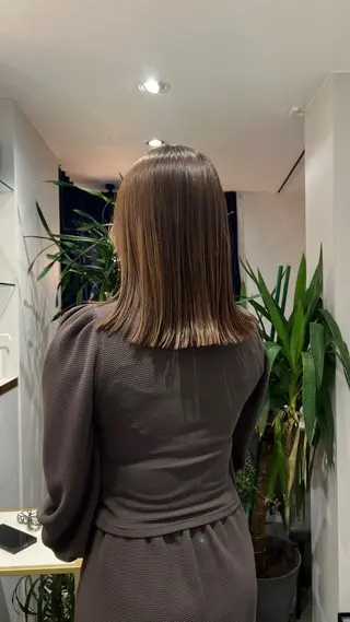 セミロング カラー ☆ HARUKA ☆のヘアスタイル