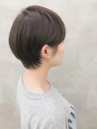 ショート カラー ショート・ボブ 徳竹淳一のヘアスタイル