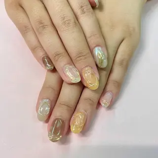 ネイル 大阪福島Sayaka 韓国束感マツエク🤍のマツエク・マツパデザイン