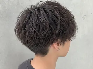 パーマ 🍓暖色艶髪カラー 桝崎🎀ིྀのヘアスタイル