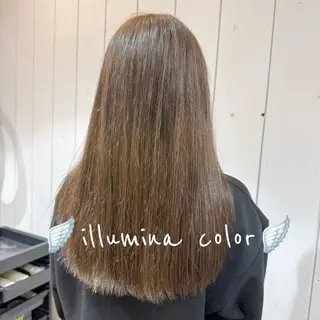 ロング ★韓国トレンドカット ★むなかたももかのヘアスタイル