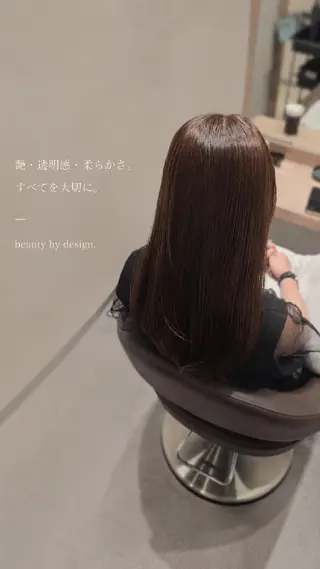 セミロング カラー 【垢抜けカラー/ 縮毛矯正】Taikiのヘアスタイル