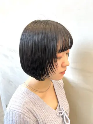 ショート レイヤー/韓国/艶髪 /タカマサのヘアスタイル