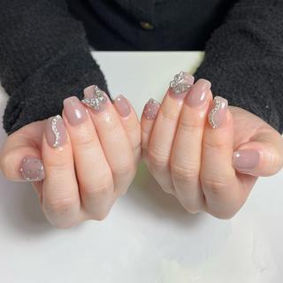 ネイル By moonネイル 🌷ワンホン/韓国風のネイルデザイン