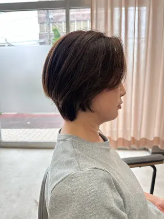 ショート カラー 豊岡 藍斗のヘアスタイル