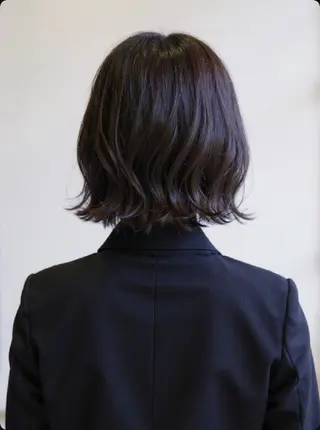 ミディアム 大橋 弘一のヘアスタイル