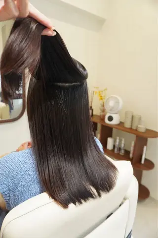 セミロング 縮毛矯正モデル募集 Liore'のヘアスタイル