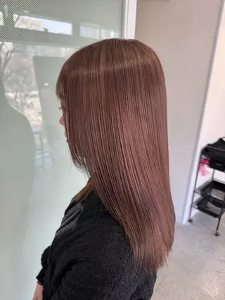 カラー 髪質改善✨️柴田 妃菜🧸のヘアスタイル