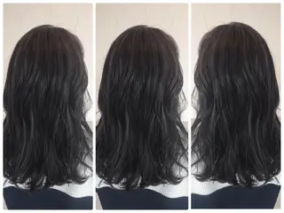 セミロング カラー パーマ ヘアアレンジ メンズ 豊橋美容院 ソンリエのヘアスタイル