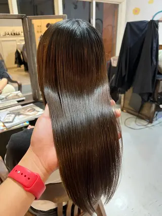 ロング Kaito 【髪質改善】のヘアスタイル