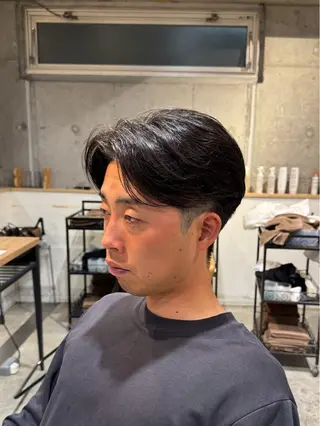 メンズ 谷本虎太郎 レイヤー🌈ボブのヘアスタイル