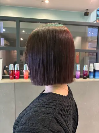ミディアム 🫧古田 穂香🫧パーマモデルのヘアスタイル