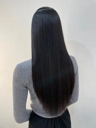 ロング カラー ヘアアレンジ 髪質改善/縮毛矯正 RYOのヘアスタイル