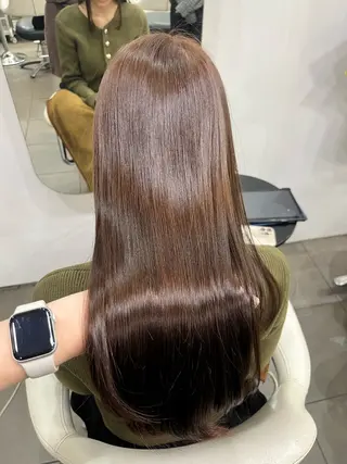 ロング カラー レイヤー/ボブ/艶髪 🎀ENA🎀のヘアスタイル