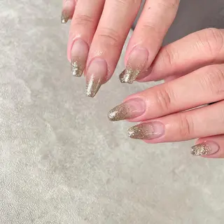 ロング gypsophila 野村のネイルデザイン