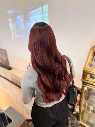 ロング カラー 髪質改善/アレンジ/ 高円寺/yamadaのヘアスタイル