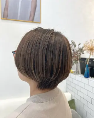 ショート カラー 京都河原町/艶髪/ 西田晴香のヘアスタイル
