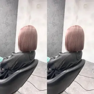 ミディアム カラー タニ ユウのヘアスタイル