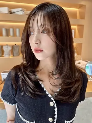 セミロング 艶ハイトーン特化 tatsuのヘアスタイル