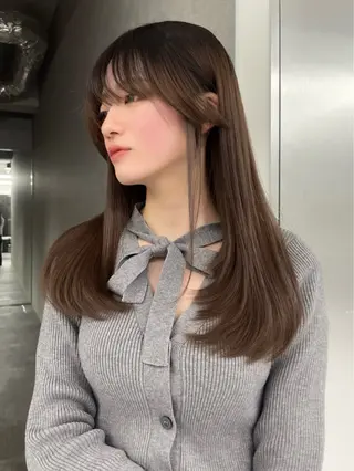 ロング ‎🤍髪質改善‎🤍 レイヤーカット‎🤍のヘアスタイル