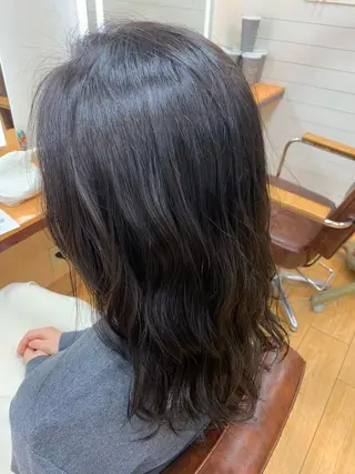 ミディアム ボブ/髪質改善/ 艶カラー/akariのヘアスタイル