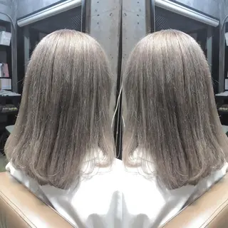 ミディアム カラー パーマ ヘアアレンジ メンズ キッズ ネイル マツエク・マツパ サロンドミルク 渋谷高比良のヘアスタイル