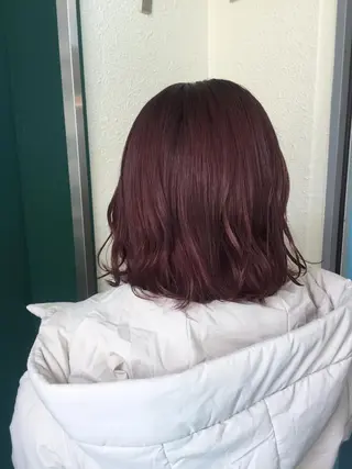 ミディアム カラー 💘透明感カラー💘 沖本 将宏のヘアスタイル
