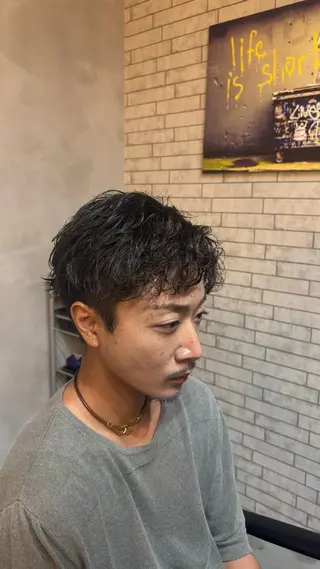 ショート メンズ ツイスパ特化 石川 歳也のヘアスタイル