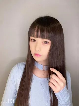 ロング unopulir 景山 凌のヘアスタイル