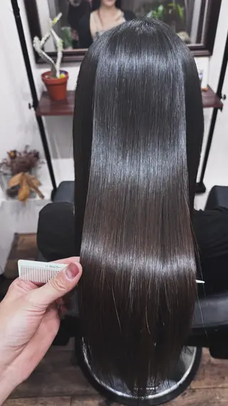 ロング 椎葉 祐也のヘアスタイル