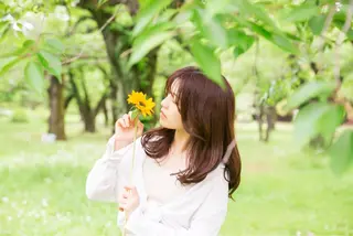 ミディアム カラー パーマ ヘアアレンジ キッズ ネイル マツエク・マツパ アイブロウ 🌿ダブルカラー/ 表参道/中村渓太のヘアスタイル