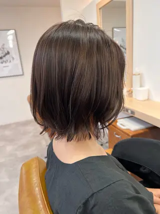 ミディアム 金山/透明感カラー ヘッドスパ/hinaのヘアスタイル