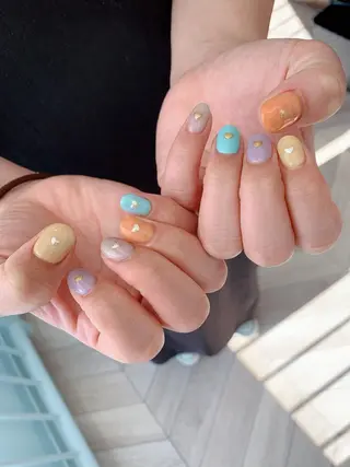 ネイル ななえ ☆のネイルデザイン