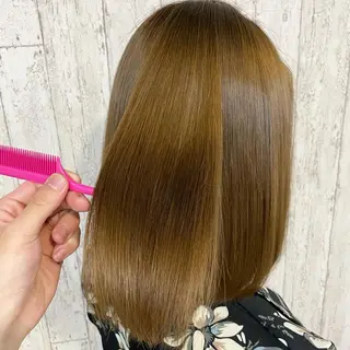 セミロング マツエク・マツパ 勝河 怜楊のヘアスタイル