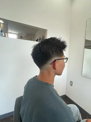 メンズ 鮎川 竜汰のヘアスタイル