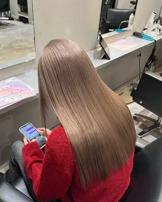 ロング カラー レイヤー/ブリーチ/ エクステ💫ひかるのヘアスタイル