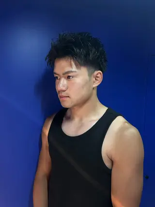ショート メンズ 佐々木 大地のヘアスタイル