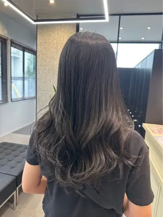 ロング カラー 田中 大輝のヘアスタイル